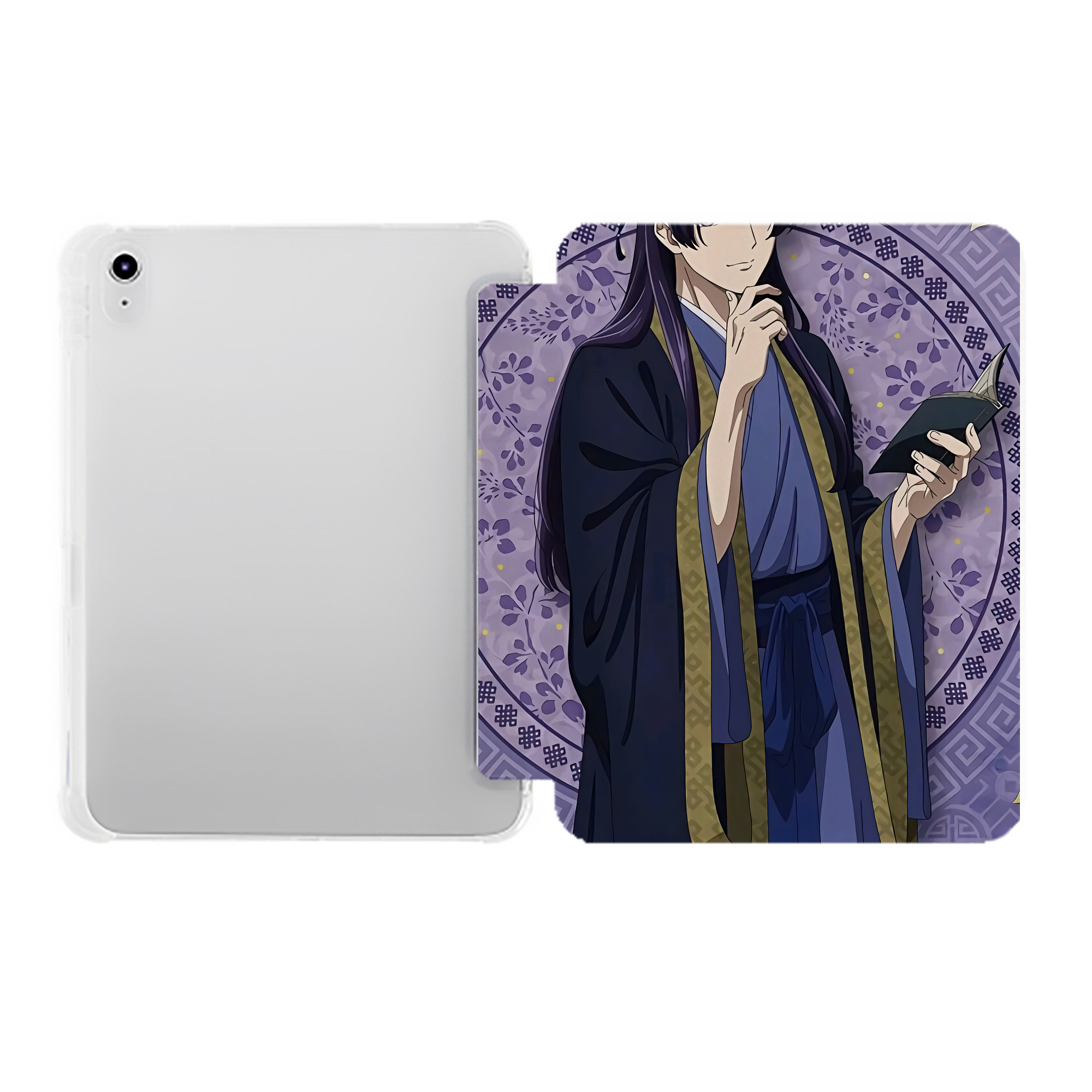 （画像用） 薬屋のひとりごと The Apothecary Diaries IPad ケース ペン収納付き 三つ折りスタンド PUレザー×シリコン 対応機種9.5/10.5/10.9インチ